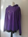 Latex Hoodie Violett